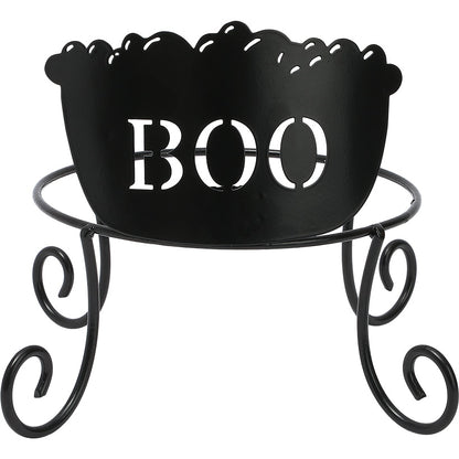 Halloween Pumpkin Holder In Boo Cat Owl Or Witch Design