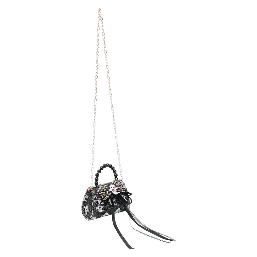 Halloween Sequin Mini Purse#select-purse_ghost