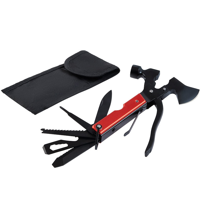 15-in-1 Hammer Multi-Tool-Pocket-Sized with Carry Case