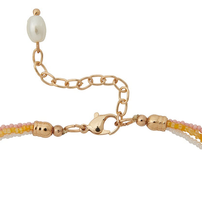 Spring Flower Beaded Jewelry