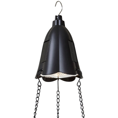 Solar Lighted Hanging Basket Planter