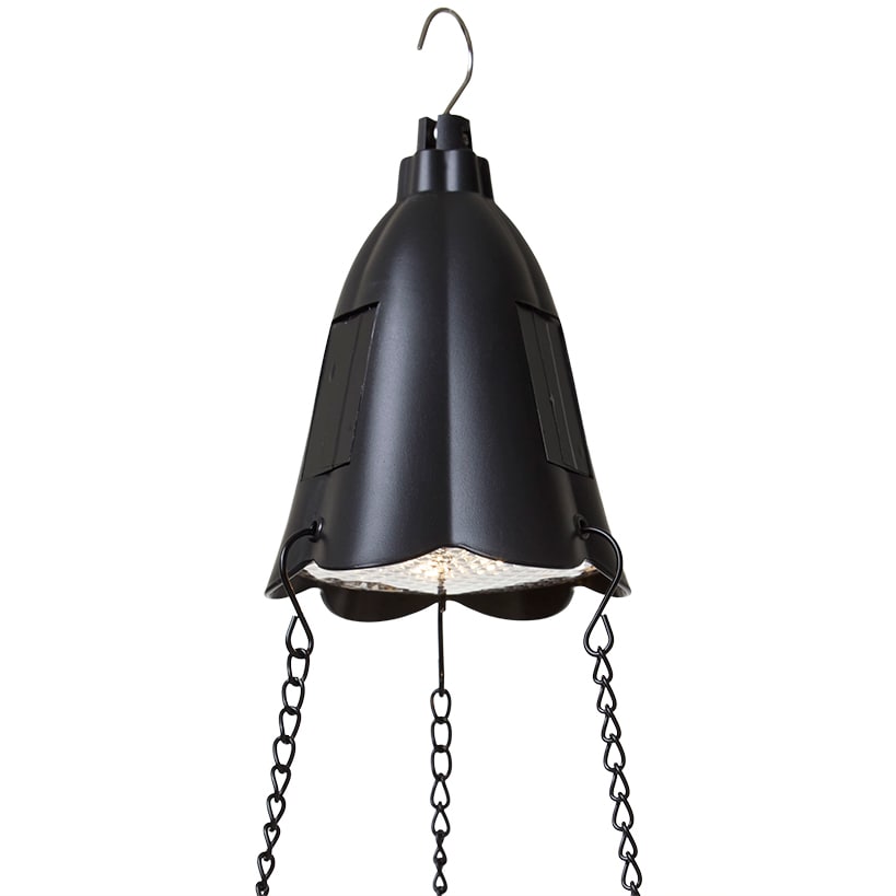 Solar Lighted Hanging Basket Planter#select-color_brown