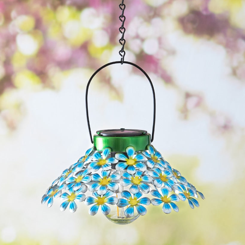 Solar Flower Hanging Lanterns