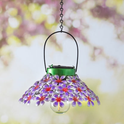 Solar Flower Hanging Lanterns