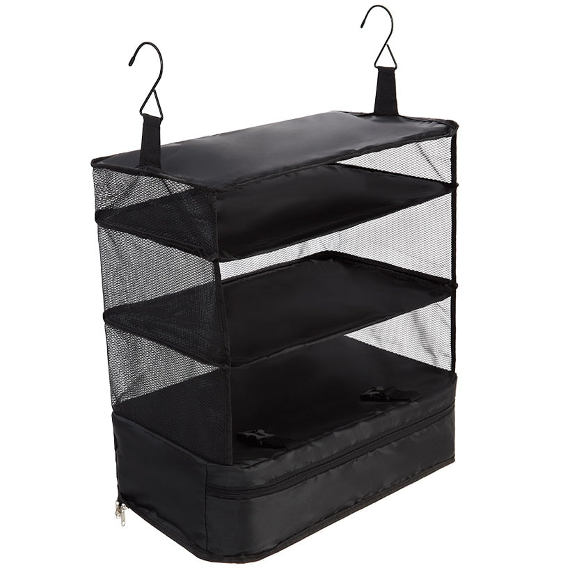 Suitcase Storage Ideas - Laundry Bag, Shoe Bags, Hanging Organizer