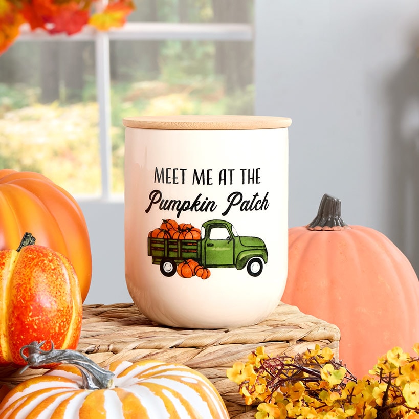 Harvest Canisters with Bamboo Lids