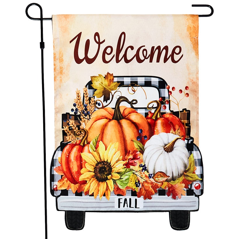 Harvest Garden Flag with Pole