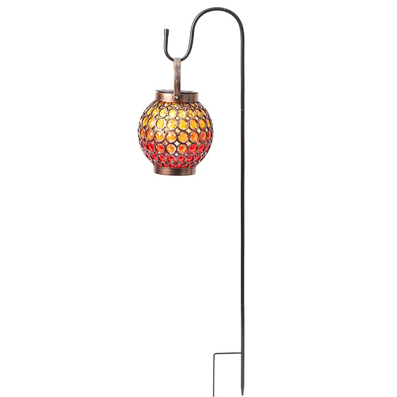Harvest Solar Lantern with Stake