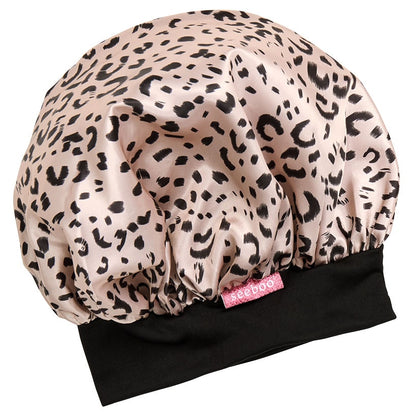 Silky Satin Unicorn or Leopard Head Scarf Cap and Sleeping Bonnet