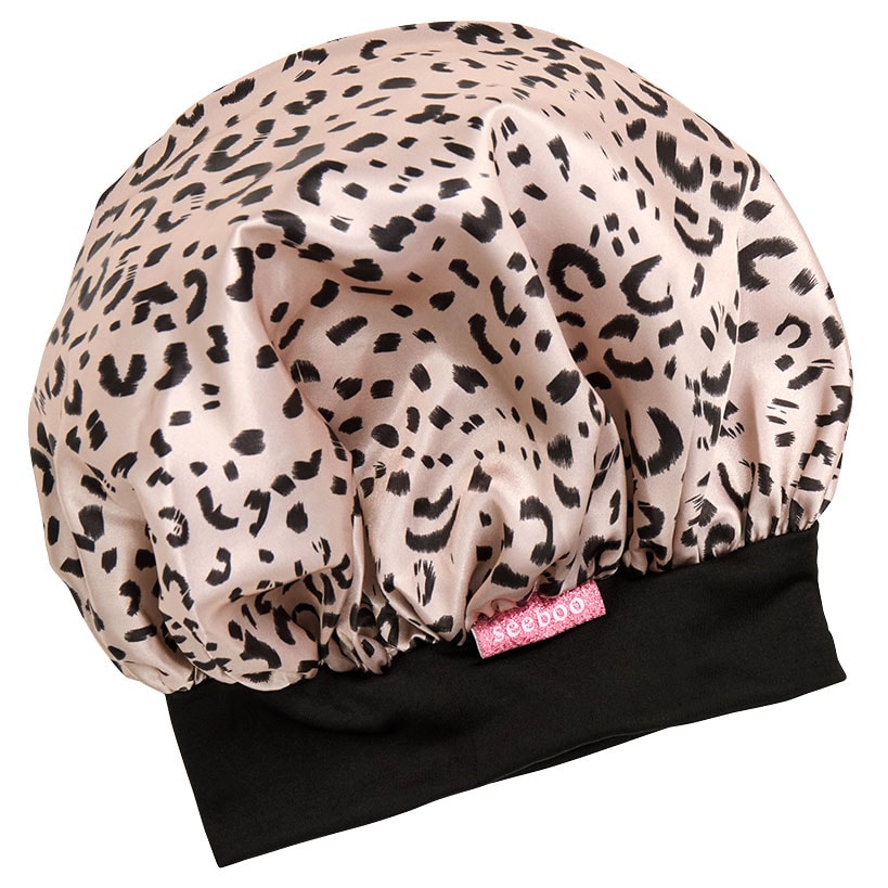 Silky Satin Unicorn or Leopard Head Scarf Cap and Sleeping Bonnet