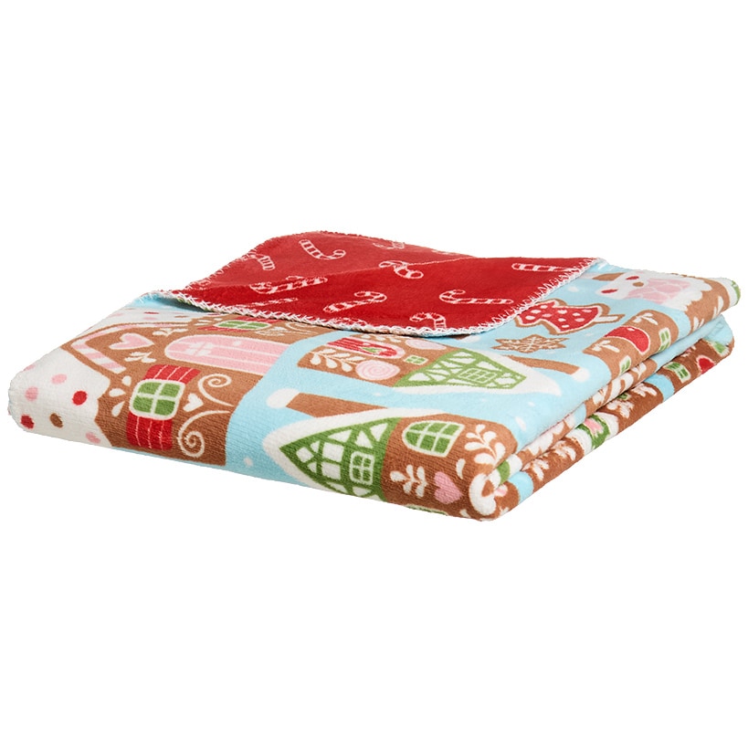 Christmas Cheer Reversible Heavyweight Flannel Throws