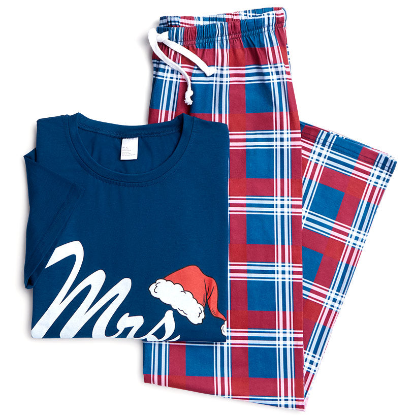 His and Hers Christmas Pajamas#select-size_her-3x
