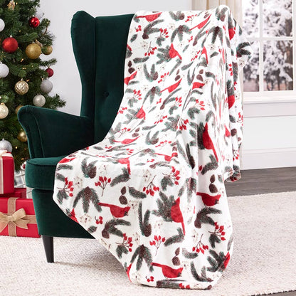Holiday 50"x 60" Plush Throw
