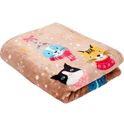 Holiday 50"x 60" Plush Throw