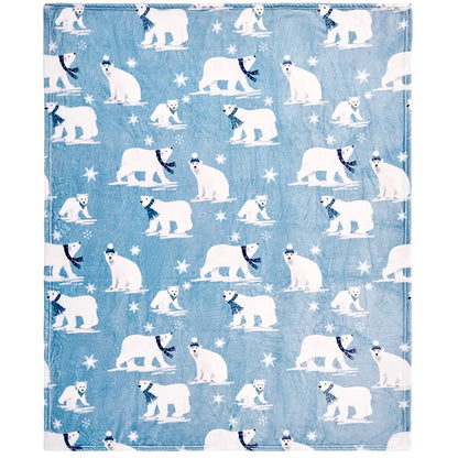 Holiday 50"x 60" Plush Throw