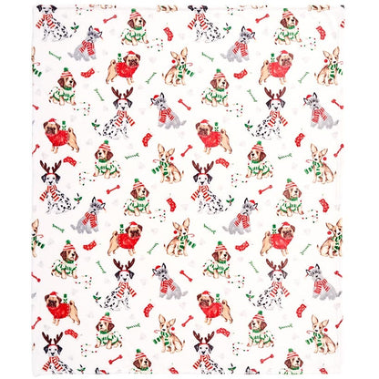 Holiday 50"x 60" Plush Throw