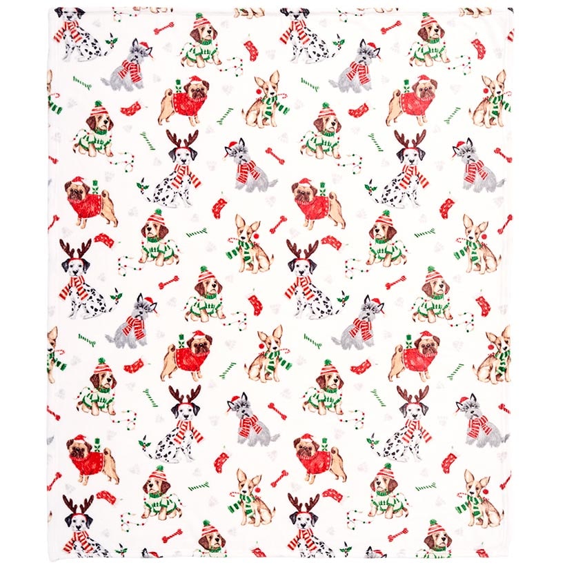 Holiday 50"x 60" Plush Throw