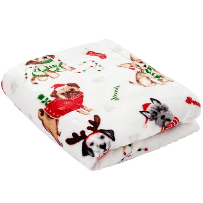 Holiday 50"x 60" Plush Throw