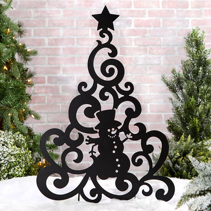 Holiday Metal Garden Stakes