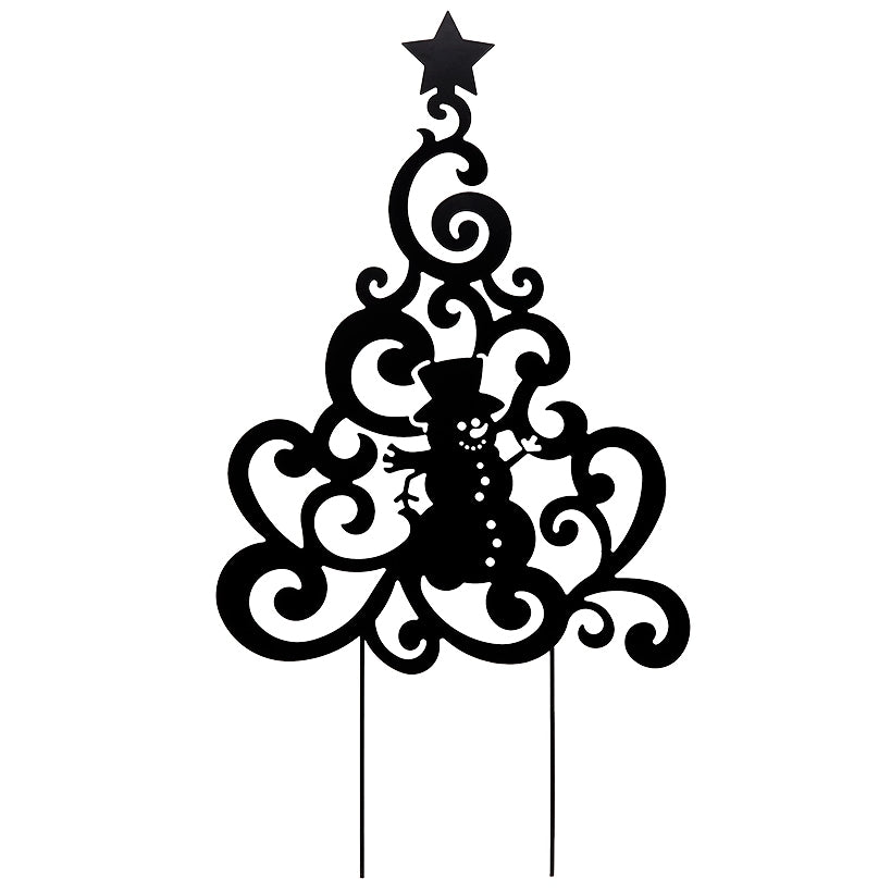 Holiday Metal Garden Stakes