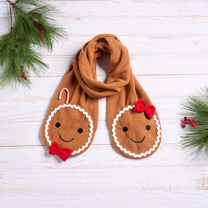 Holiday Scarf with Pockets