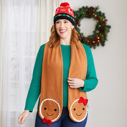 Holiday Scarf with Pockets