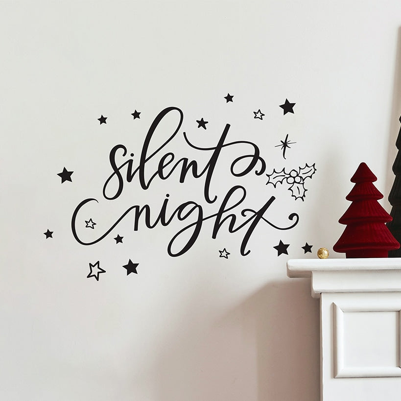 Holiday Sentiment Decals#select-design_silent-night