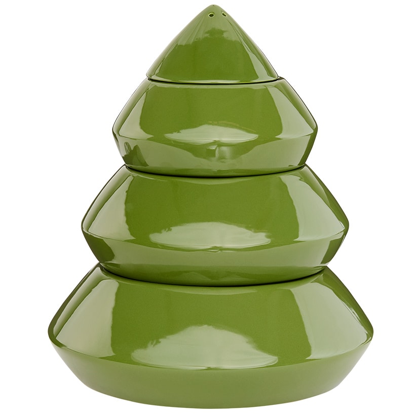 4pc Holiday Stackable Serving Bowls