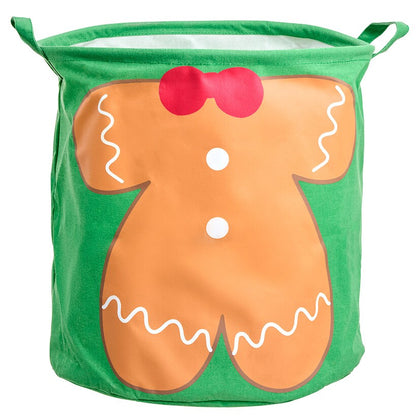Holiday Character Storage Bin for Christmas Organization And Decoration