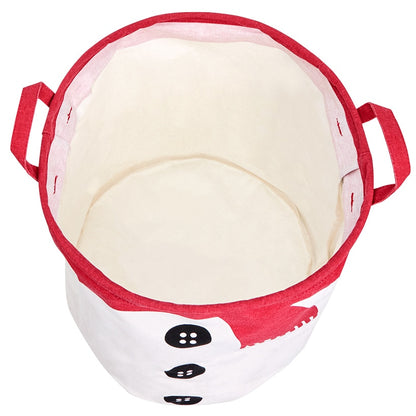 Holiday Character Storage Bin for Christmas Organization And Decoration