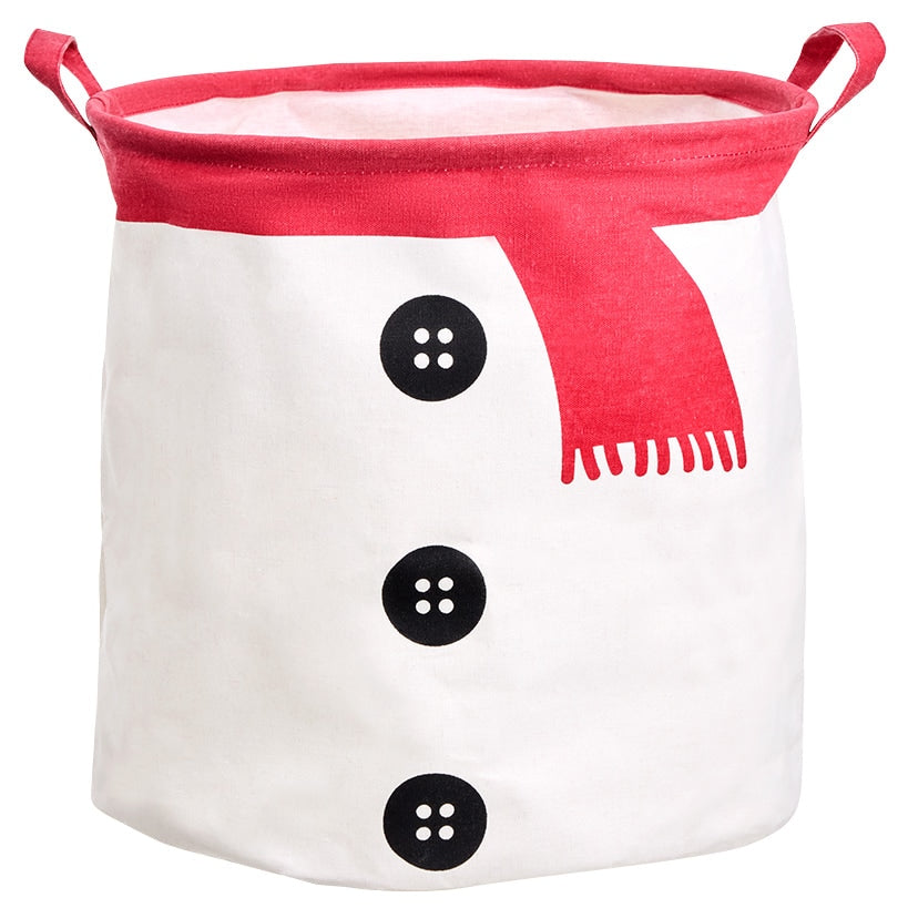 Holiday Character Storage Bin for Christmas Organization And Decoration