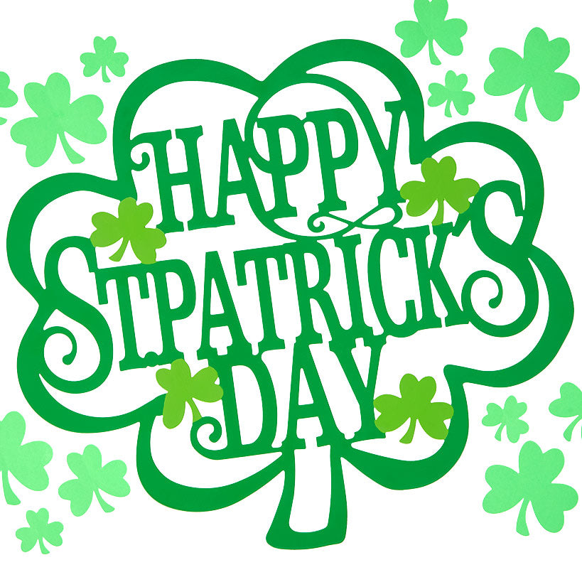 Valentine's And St Patrick's Festive Metal Wall Sign