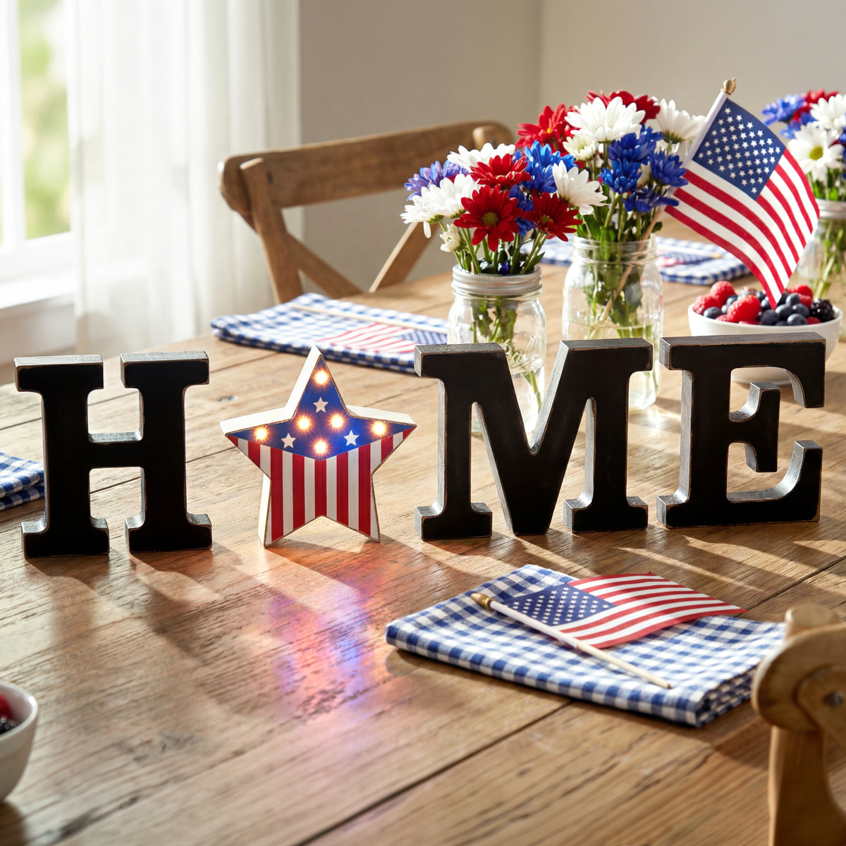 Home Sign with Lighted Heart or Set of 4 Icons | LTD Commodities