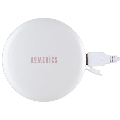 Compact Cosmetic Case with LED Mirror and USB Charging Port