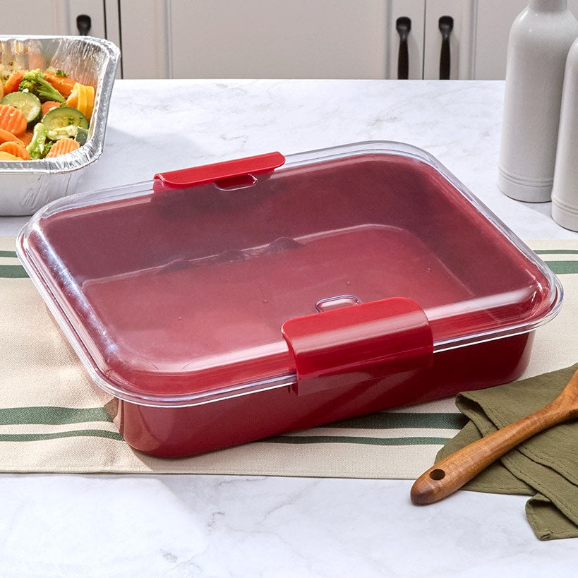 Travel Casserole Carrier With 1 Disposable Foil Dish
