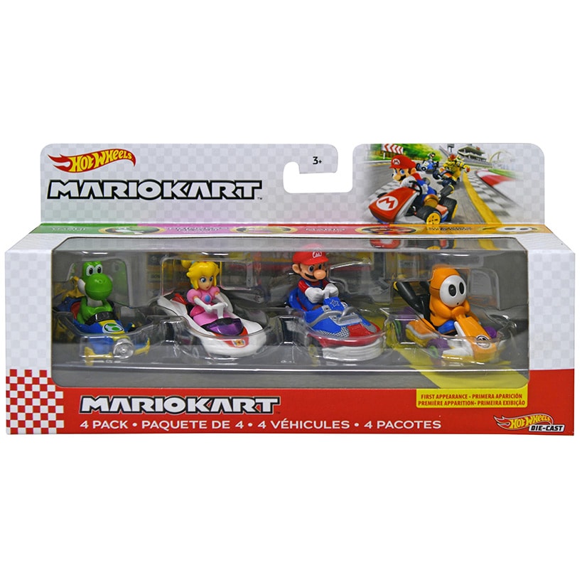 Hot Wheels Mario Kart Die-Cast Characters