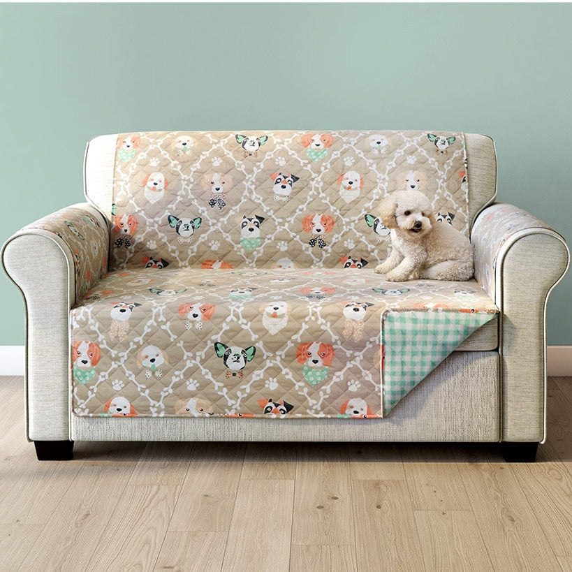 I Woof You Quilted Furniture Cover