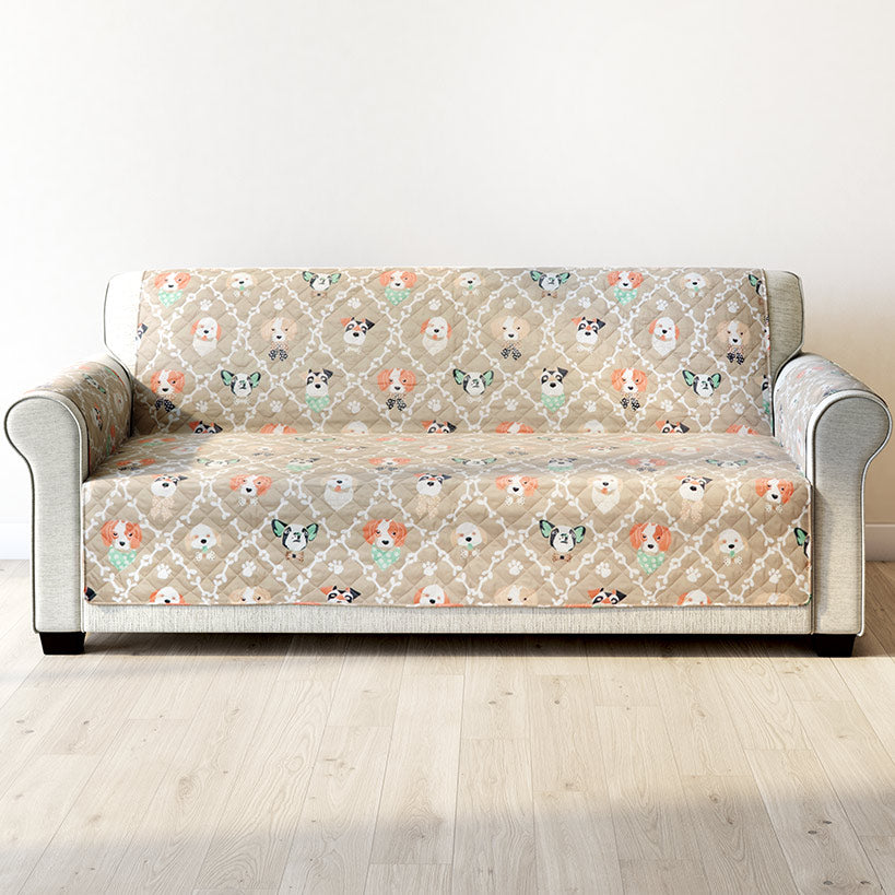 I Woof You Quilted Furniture Cover