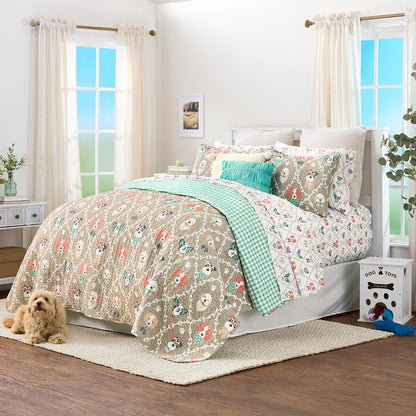 I Woof You Reversible Full/Queen or King Quilt