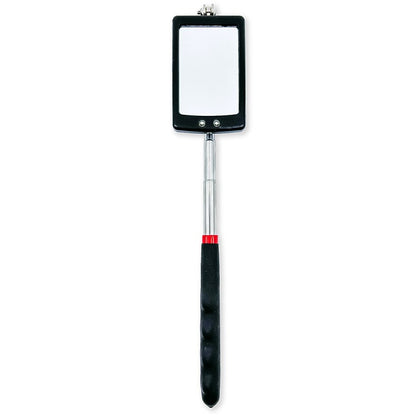 Telescoping Illuminated Mirror For Inspections with 360 Degree Veiw