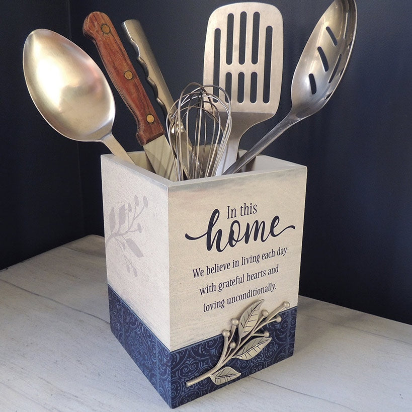 In This Home Collection - Pie Plate, Utensil Crock, Measuring Spoons#select-item_utensil-holder