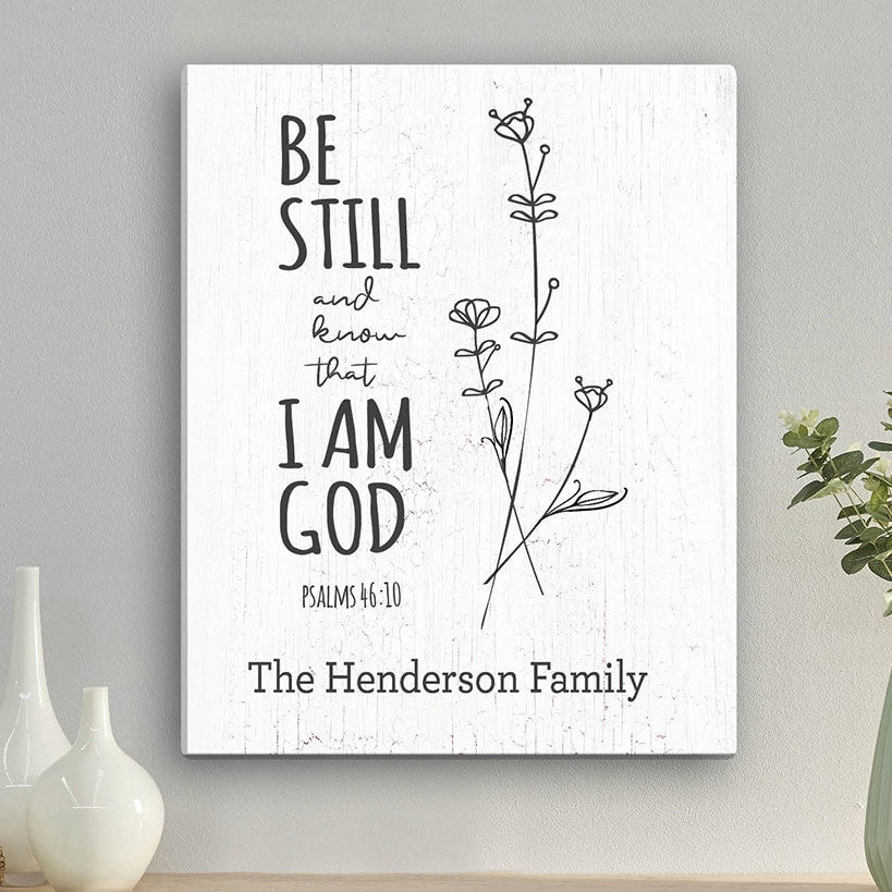 Personalized Inpirational Canvas