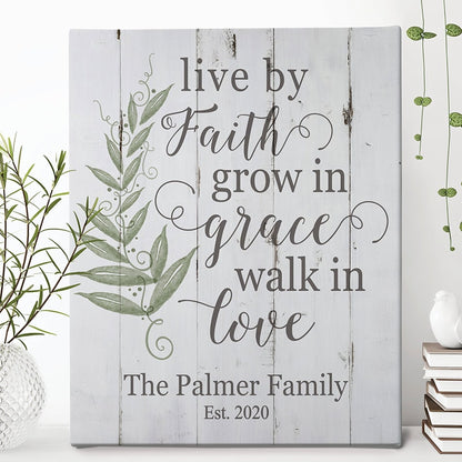Personalized Inpirational Canvas