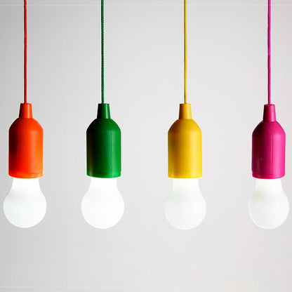Insta-Bright Set of 4 Pull Lights - Energy-Efficient LEDs