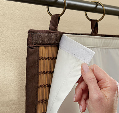 Bamboo Window Panels or Liners