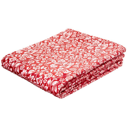 Jacobean Sunflower 50" x 60" Fleece Plush Throw
