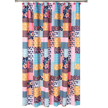 Jolene Patchwork Shower Curtain