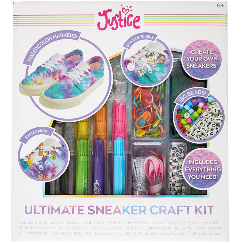 Justice Ultimate Sneakers Craft Kit