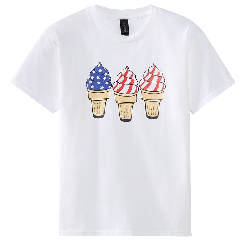 Kids Americana Short Sleeve Graphic T-Shirt