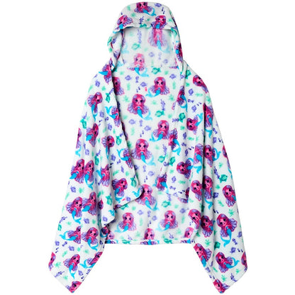 Kids' Hooded Fleece Throw